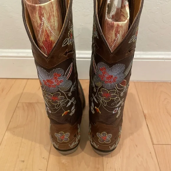 New in Box Old Gringo Bonnie 13” Boots size 7.5 - Picture 5 of 13